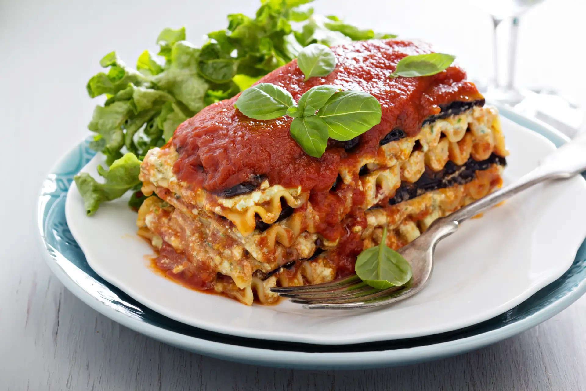 Vegan Lasagna with Eggplant